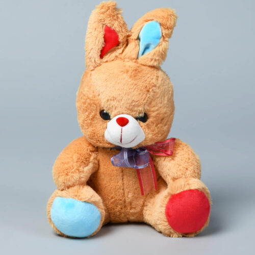 Kwality Dreams Brown Bunny Stuffed Toy with and Floppy Ears